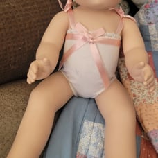 Vintage Daisy Kingdom 1997 DAISY DOLL Light Skin Vinyl Blonde girl