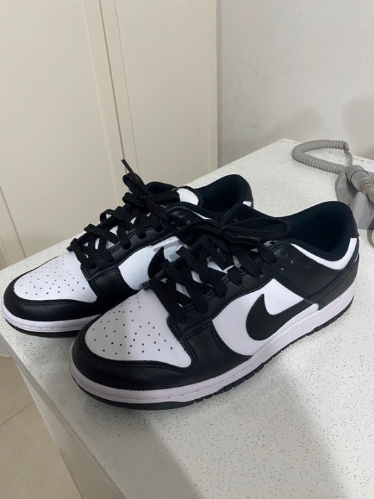 Nike Dunk Low Black White Panda Casual shoes Size 5.5