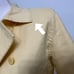 Eileen Fisher Double Breasted Jacket With Pockets Light Yellow Size Petite Small