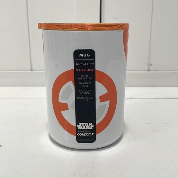 Corkcicle x Star Wars Collab: BB-8 Coffee Mug 16 oz New with tag