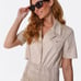 Self Portrait Beige Trench Mini Dress