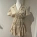 Self Portrait Beige Trench Mini Dress