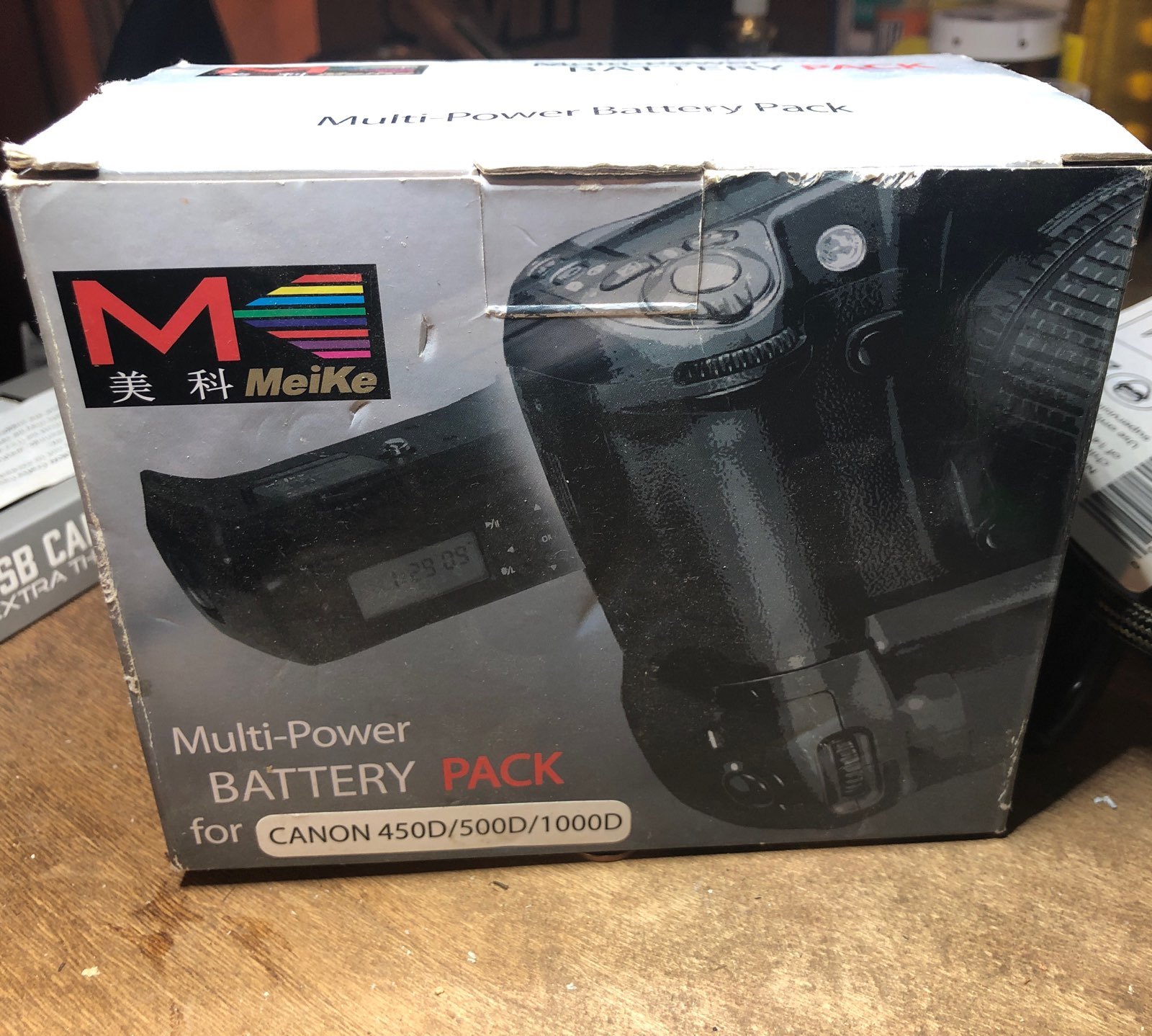 Battery pack for canon 450D/500D/1000D