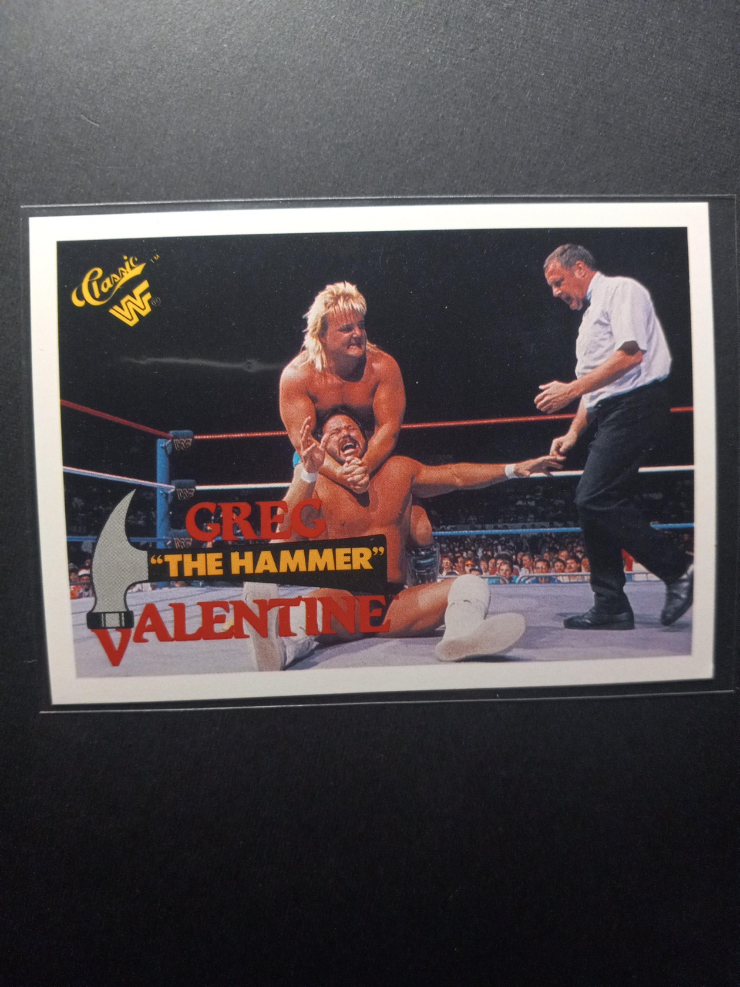GREG " THE HAMMER" VALENTINE '90 CLASSIC WWF