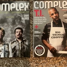 2 complex magazines T.I andre 3000 wiz khalifa