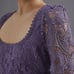 Maeve Lilac Embroidered Lace Mini Dress | Size 12