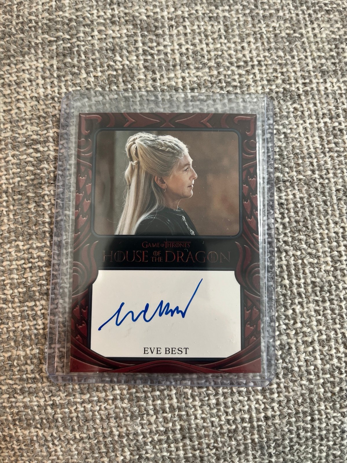 2024 House of the Dragon Auto Eve Best Rittenhouse Autograph Rhaenys Targaryen