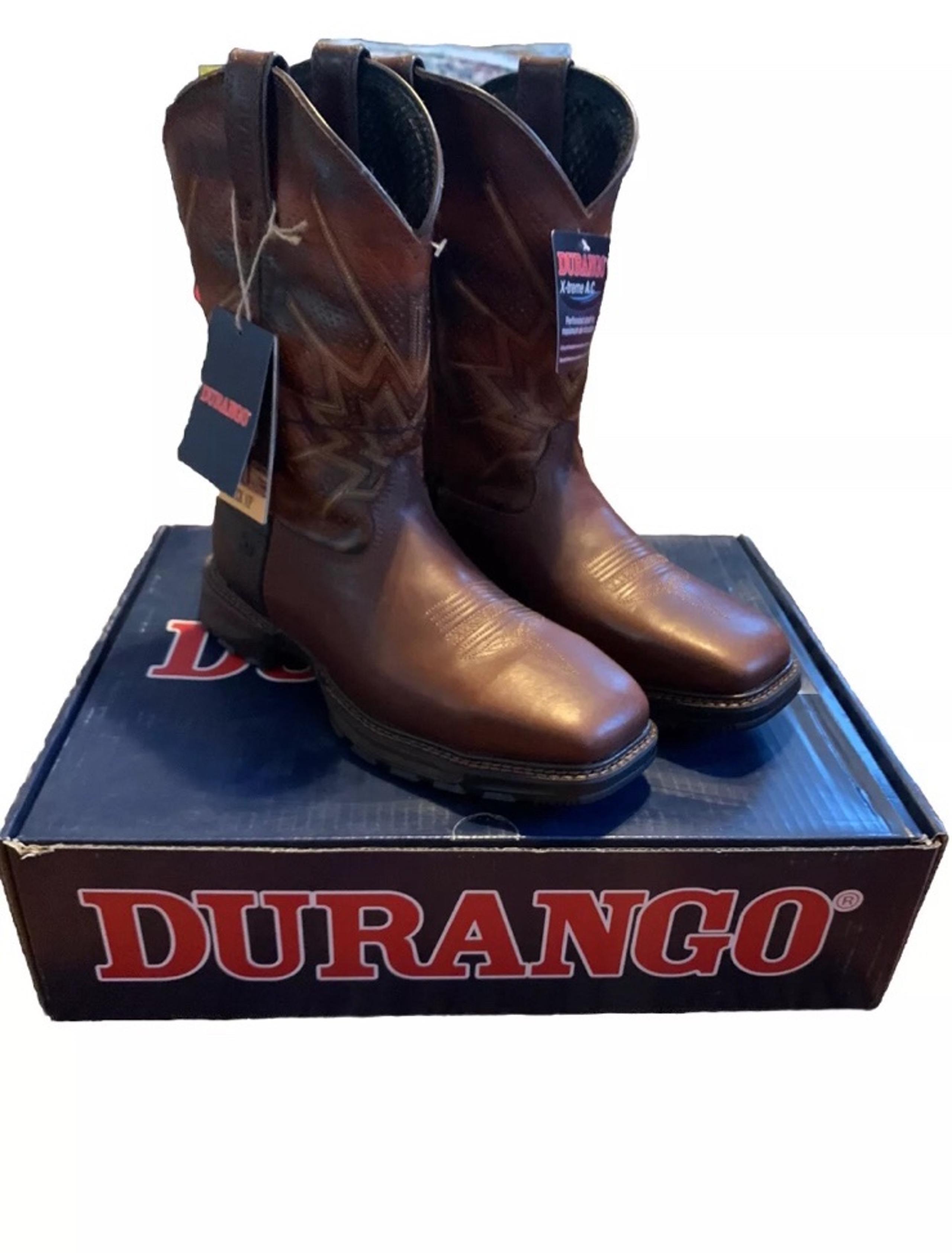 Durango Mens Maverick XP Steel Toe Size 9W Ventilated Work Boots Western DDB0175
