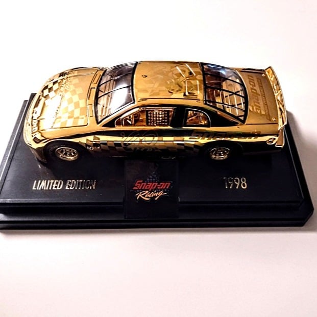 Snap-on 1998 1:24 Die Cast 24K Gold-Plated #98 Monte, Ltd Edn 395 of 10,000 NEW!