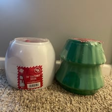 Dollar Tree Viral 24” Stacking Tree and Snowman!