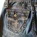 Rock Revival Size 28 Women’s Jeans Pavo Flare Boot Embroidered Flap Pockets