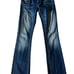 Rock Revival Size 28 Women’s Jeans Pavo Flare Boot Embroidered Flap Pockets