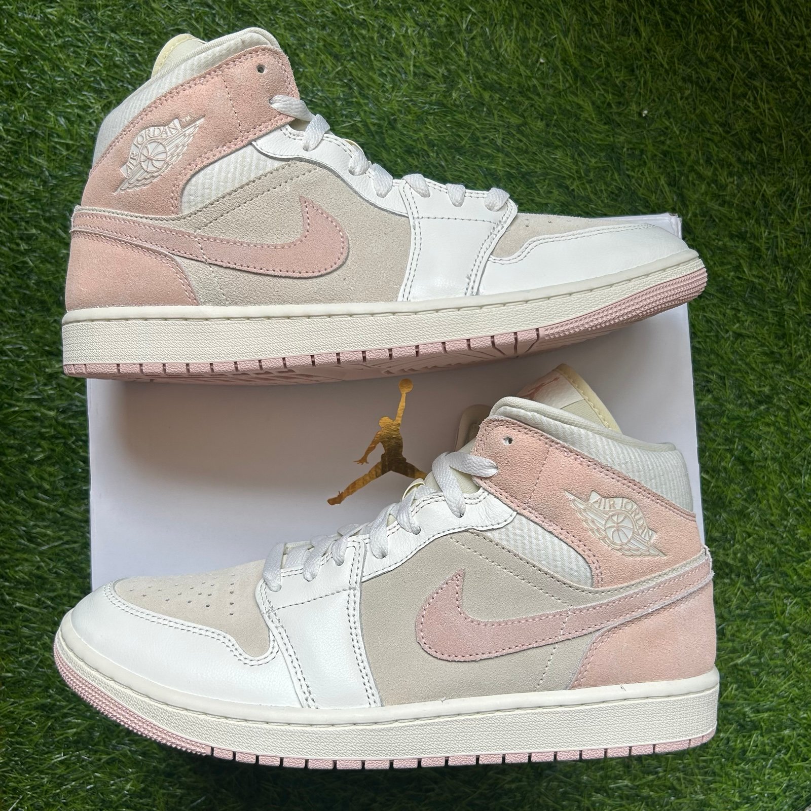 NEW Jordan 1 Mid SE Coconut Milk Legend Pink Women’s Size 11