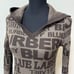 Burberry Blue Label Knit Dress Tunic Brown 38 M