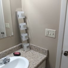 Aipsum bathroom vanity ligtht fixture