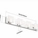 Aipsum bathroom vanity ligtht fixture