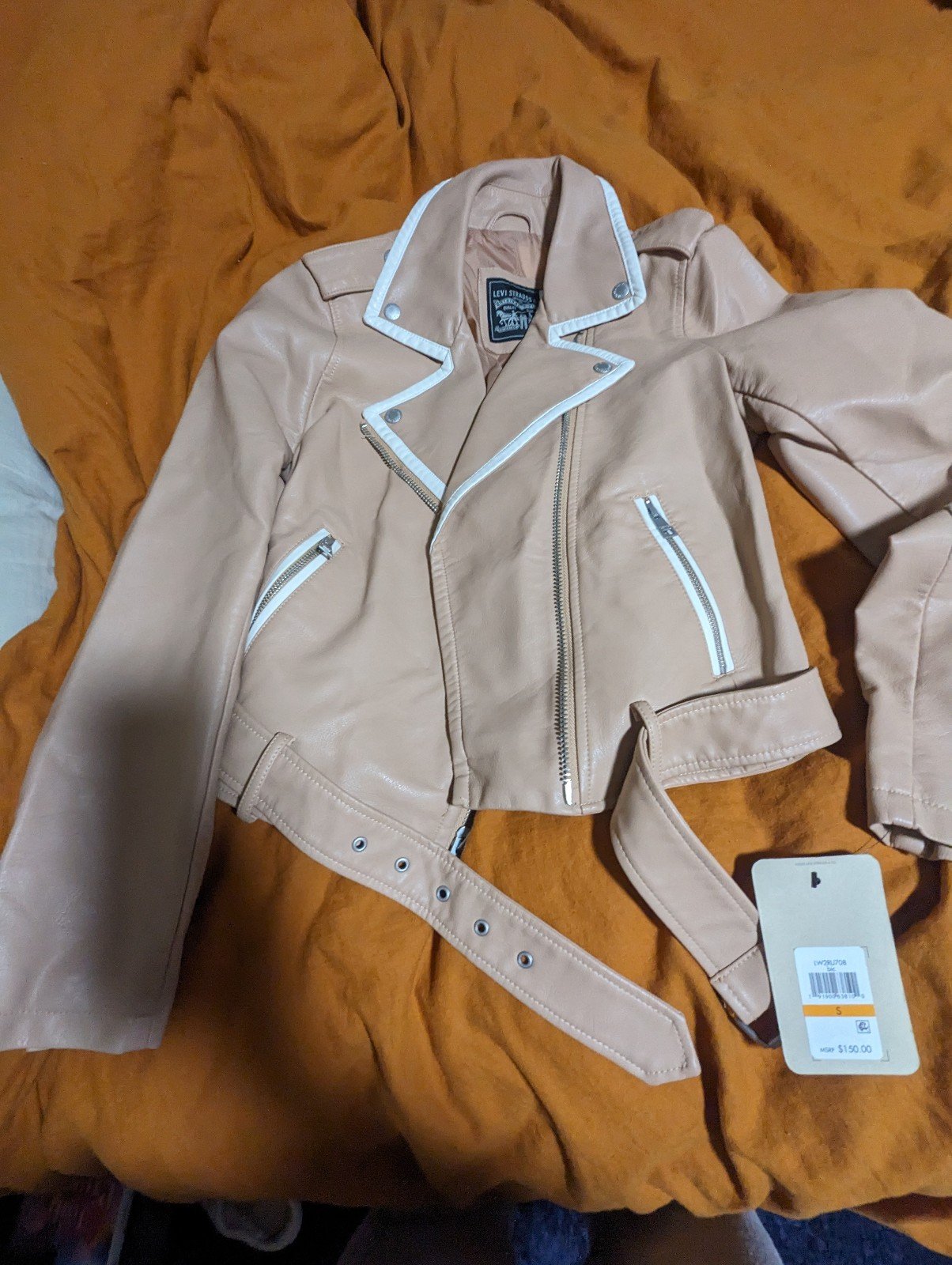 Levi Faux Leather Jacket