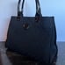 TORY BURCH Black Nylon FLEMING QUILTED Satchel and Patent Leather Tote EUC