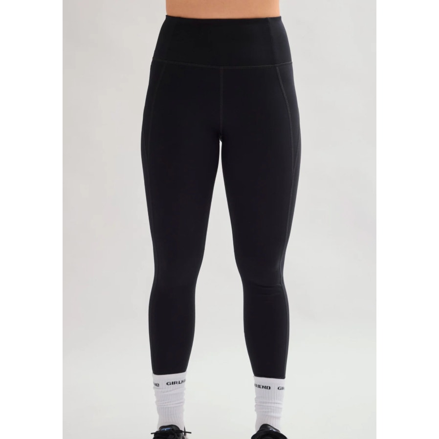 NWT Girlfriend Collective Women's Compressive High-Rise 7/8 Legging Black SZ XS