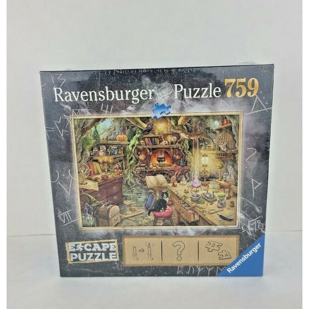 ESCAPE - Witch's Kitchen 759 Piece Puzzle by Ravensburger 27 x 20 FREE SHIPPING