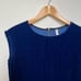 NWT Nuthatch Velvet Dress Short Sleeve Mini Made in Maine Lagenlook size S