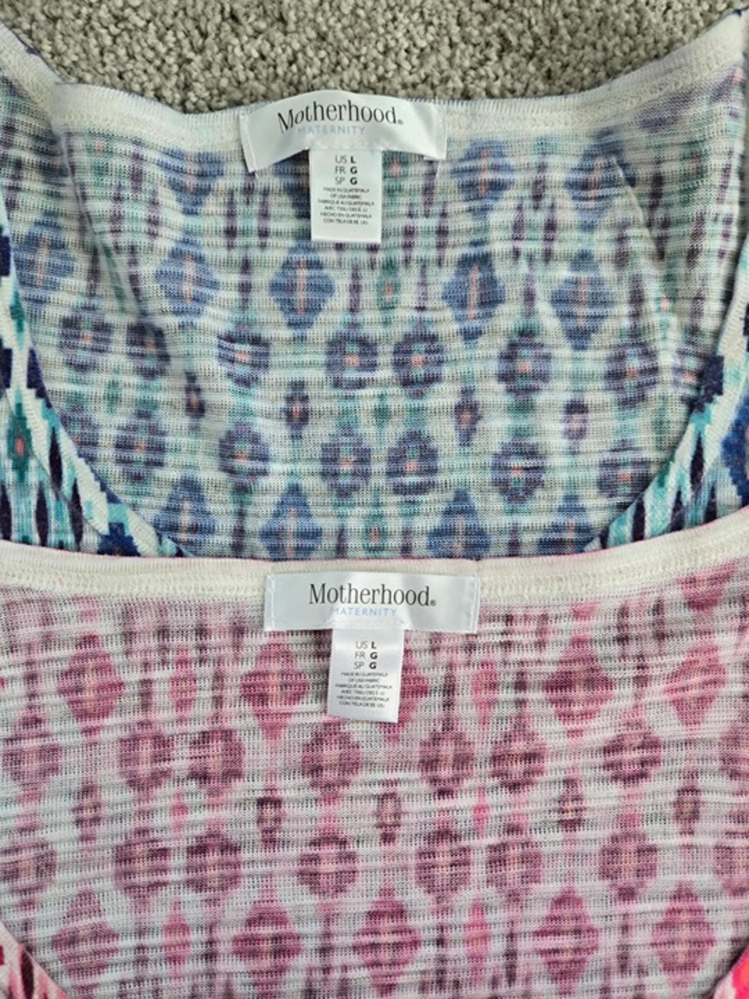 Motherhood Maternity swing tank tops