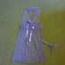 NEW! LILAC SHEER HALTER 2 PIECE LINGERIE