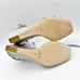 Badgley Mischka Womens Unity Wedge Heels US 6 EU 36.5 Silver Embellished NIB