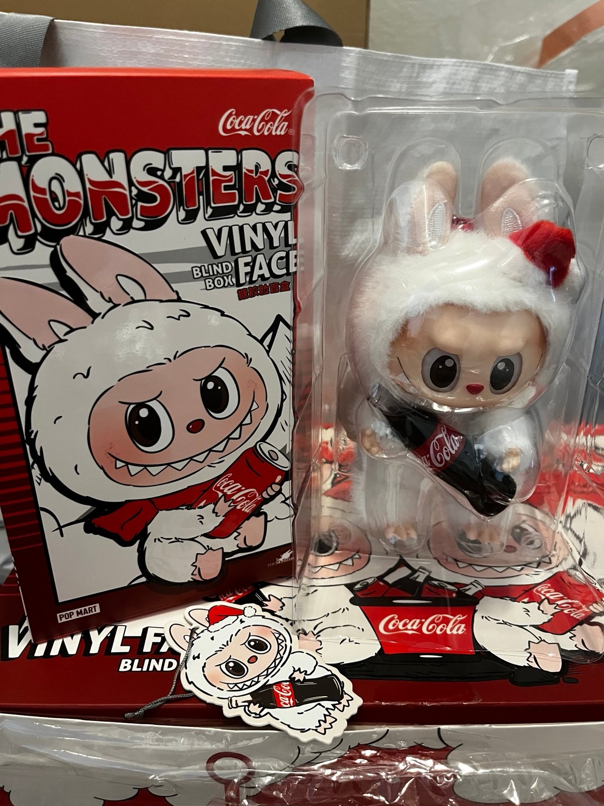 Authentic Pop Mart Monster, Labubu Coca Cola edition Surprise Shake