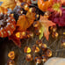 3D Twinkle Acorn Fall Decorations Harvest String Lights 10ft Copper Wire