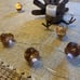 3D Twinkle Acorn Fall Decorations Harvest String Lights 10ft Copper Wire