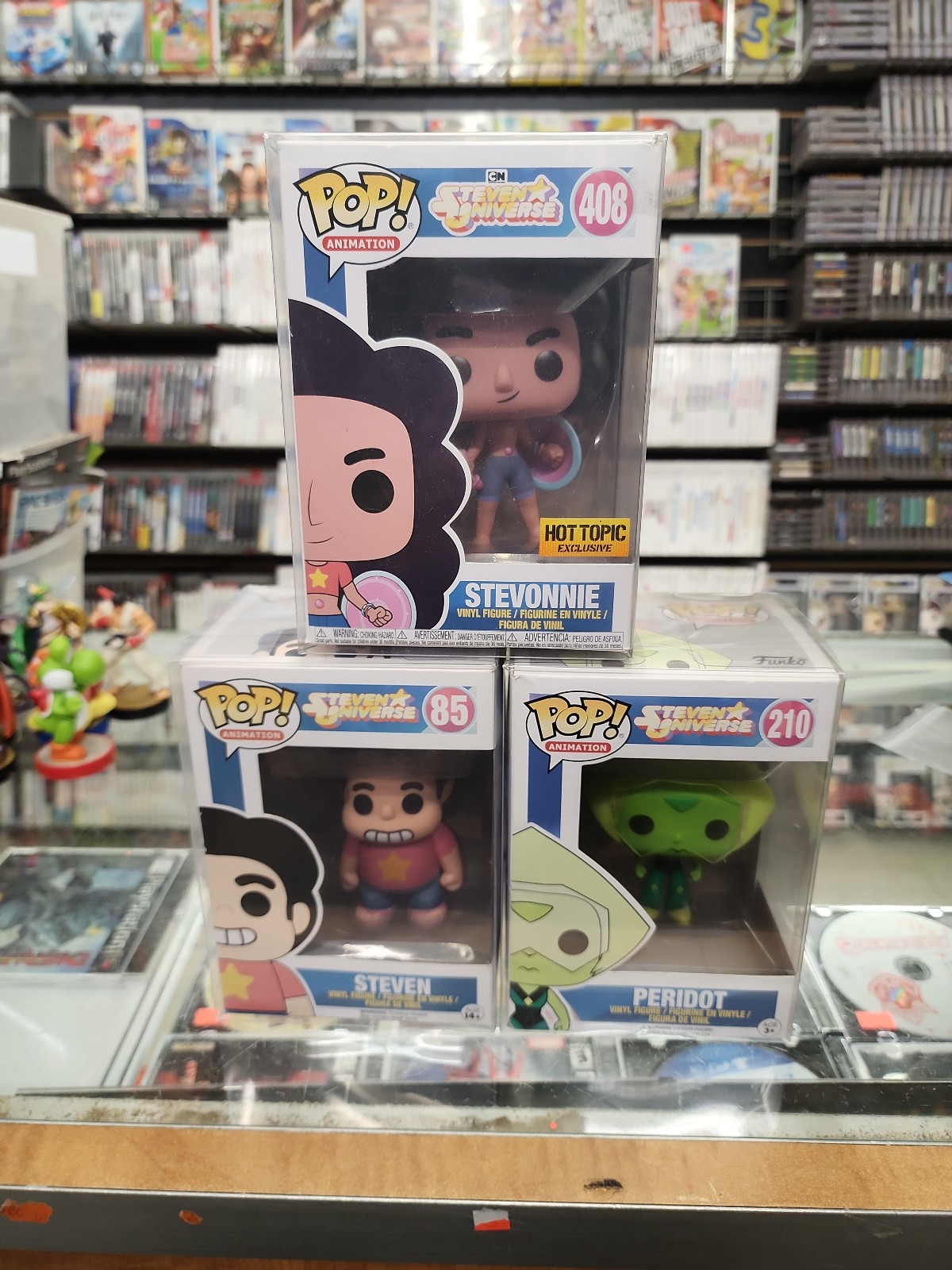 Funko Pop Lot steven universe 408, 210, 85