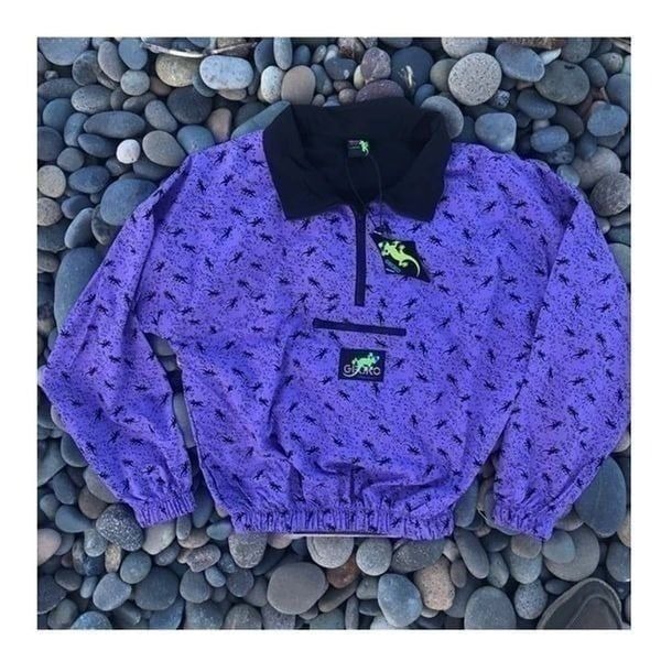 Gecko- Unisex Purple Jacket w/ Gecko's