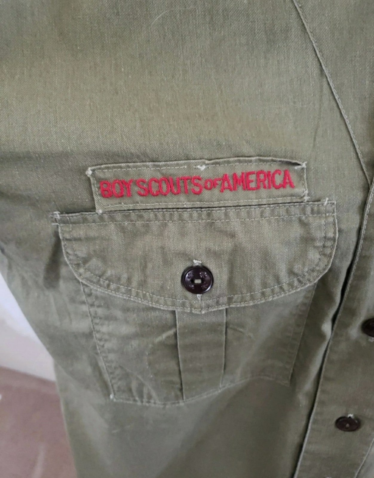 Vintage Boy Scouts button up