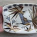 OOAK MCM Rooster Art Trinket Dish Hand painted awesome!