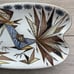 OOAK MCM Rooster Art Trinket Dish Hand painted awesome!