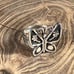 Sterling Silver Boho Butterfly Ring Size 10