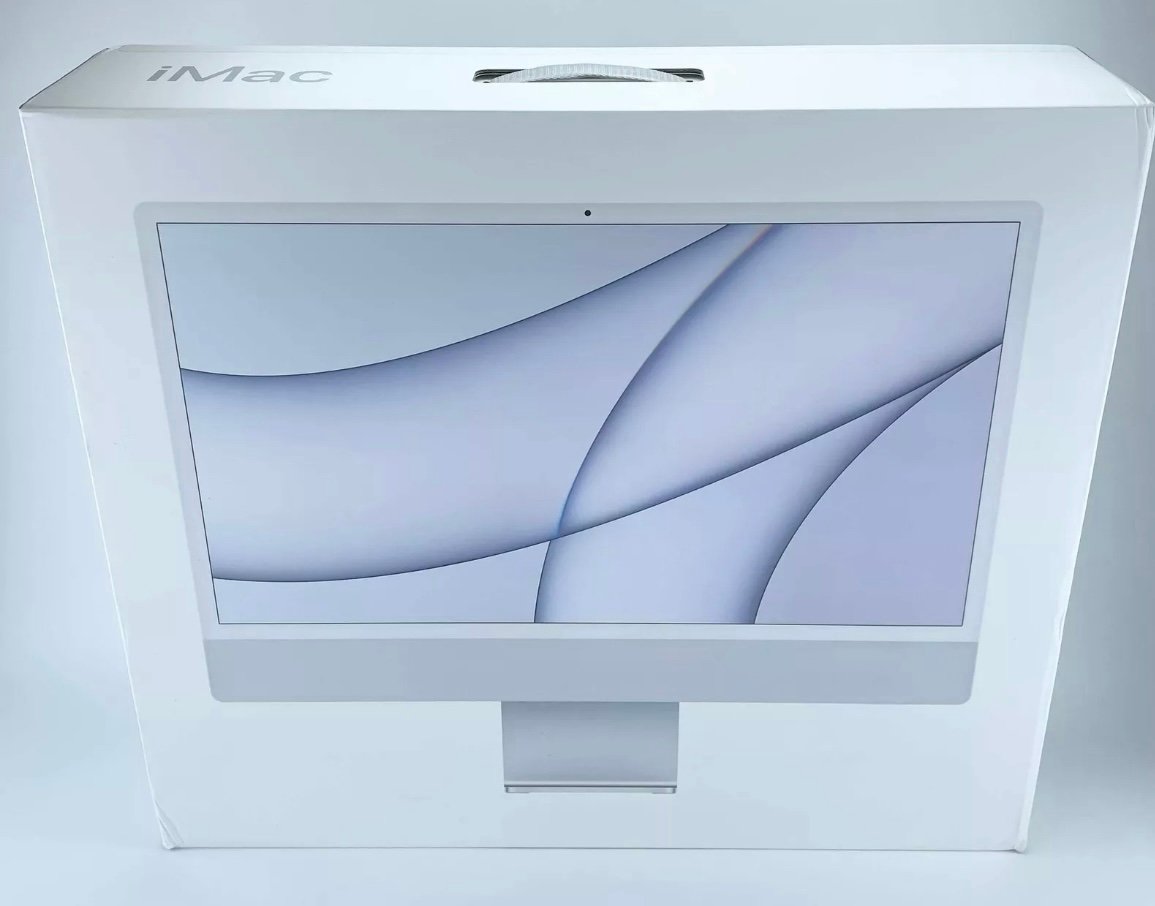 APPLE IMAC 24” A2439 M1 Chip Blue Factory OEM Box NO COMPUTER/ EMPTY BOX ONLY