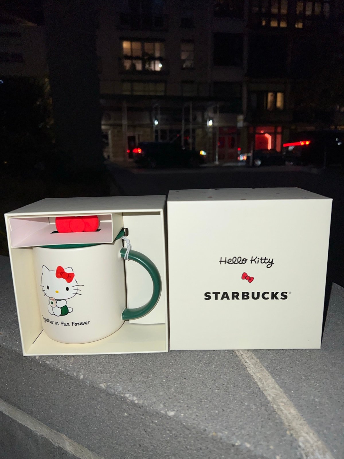 Hello Kitty starbucks mug