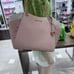 Michael Kors Jet Set Travel LG Chain Shoulder Tote MK Bag Leather Powder Blush