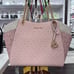 Michael Kors Jet Set Travel LG Chain Shoulder Tote MK Bag Leather Powder Blush
