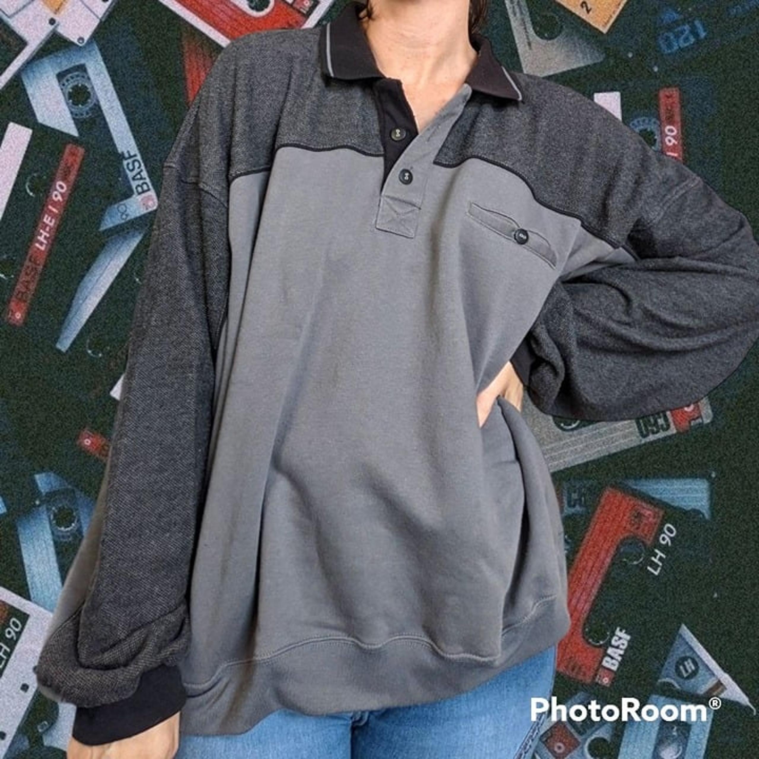 Vintage 80s Puritan Men's Grey Pullover Size 2XL