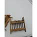 Dolls HouseWood Colonial Bench Miniature 1:12 Scale Furniture