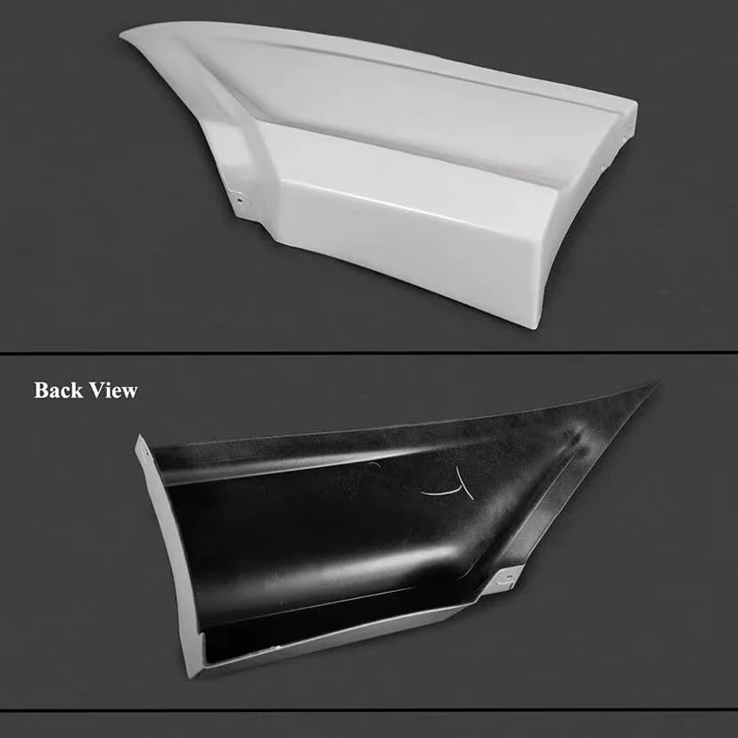 NEW 2022-2024 HONDA CIVIC SEDAN YOFER PEARL WHITE LED REAR DIFFUSER+CORNER SPATS