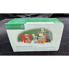 Dept 56 Making The Christmas Candles New England Village 56620 NIB New!
