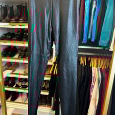 Commando leather legging