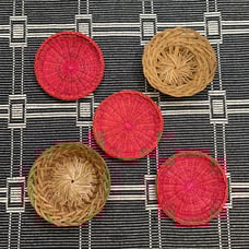 bobemian basket wall accent