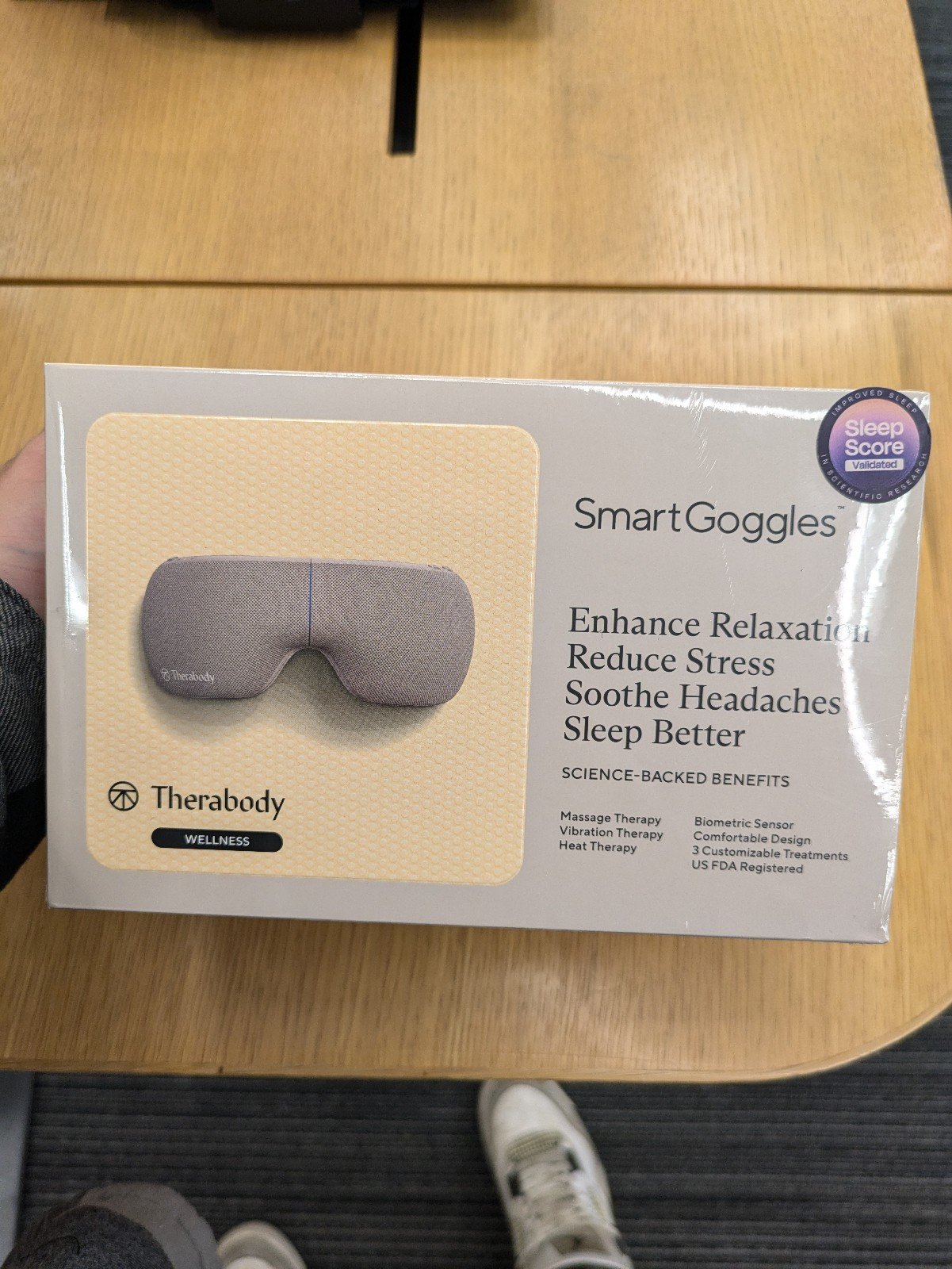 Therabody Smart Goggles Eye Massage BRAND NEW! Sealed Box!