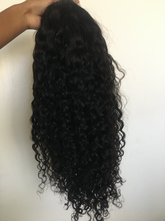 Water wave brazilian lace wig