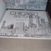 Chicago Sketchbook by Bill Olendorg Signed Hardback and Three Picture Frames Lot